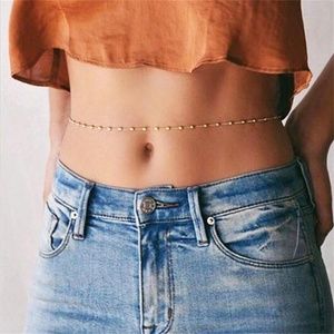 Body Jewelry Bead Waist Chain Belly Body Chain